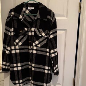 Sabrina Lauren Plaid Shacket